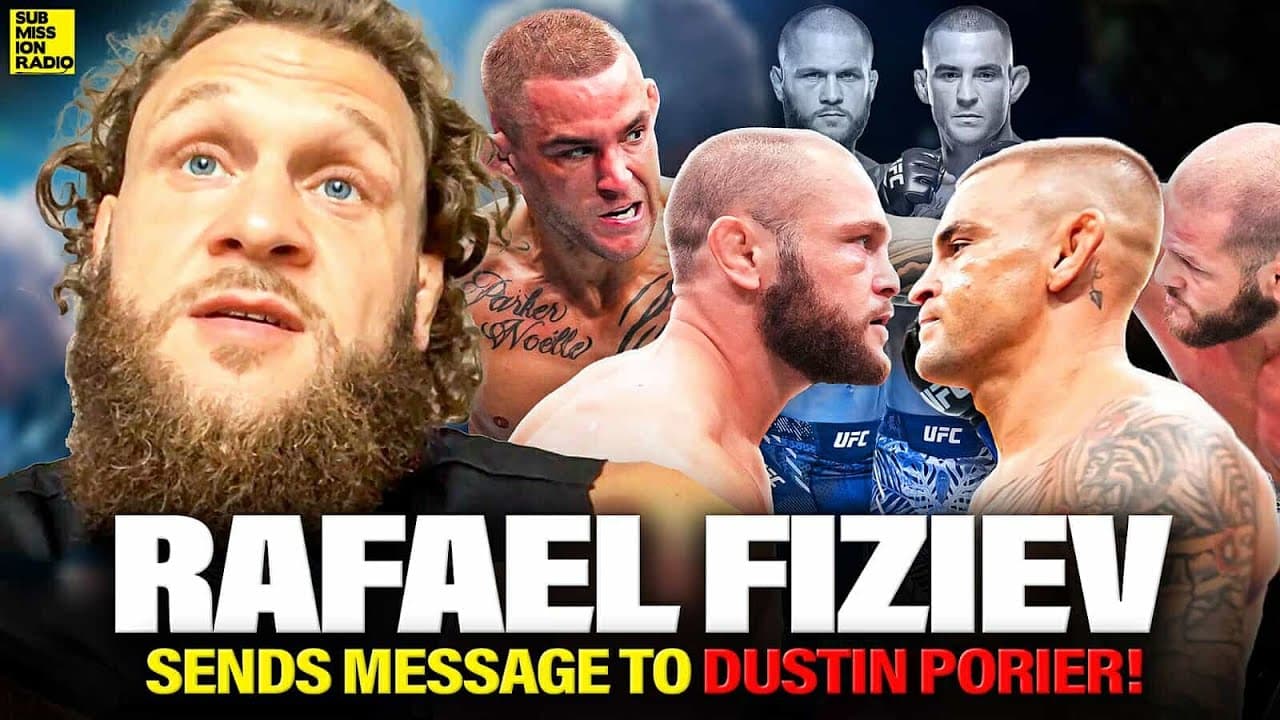 Rafael Fiziev Previews Dustin Poirier Fight: "It's Fireworks, Blood... Someone  Knocked Out!"