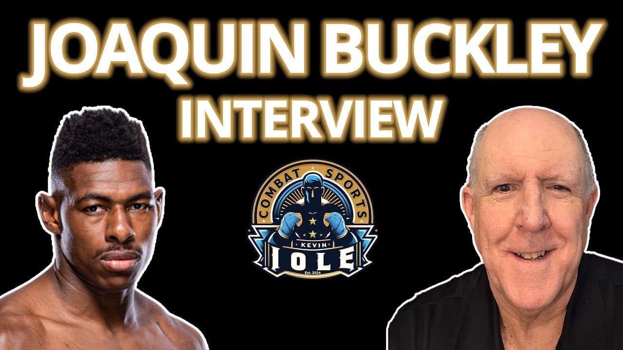 Joaquin Buckley talks career revitalization, Conor McGregor call-out and setting beef with DC