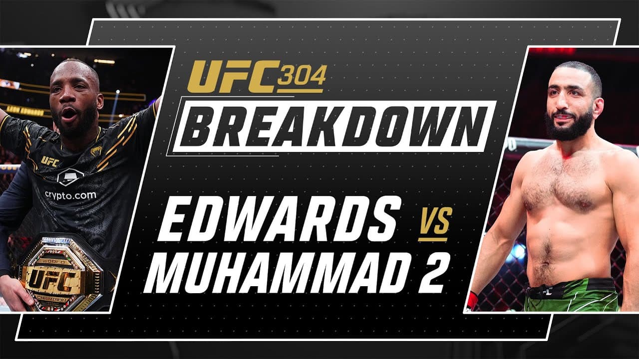 Can Leon Edwards Defend His Belt? 🏆 | UFC 304 Breakdown