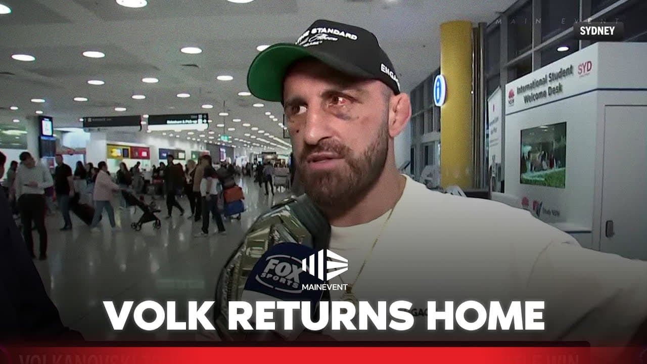 "Anyone can achieve anything!" Volkanovski's first interview back home after title win | Main Event