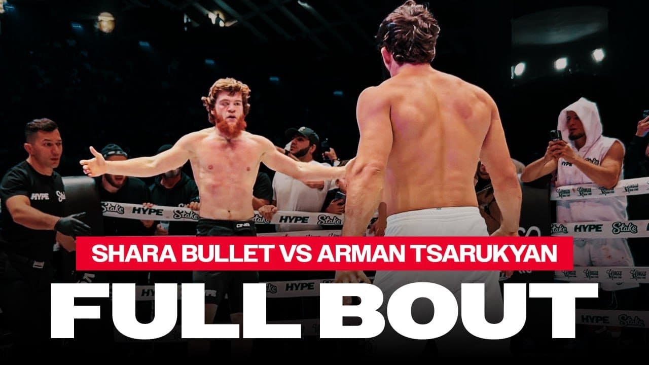 FULL BOUT: Shara 'Bullet' Magomedov vs Arman Tsarukyan submission only grappling match