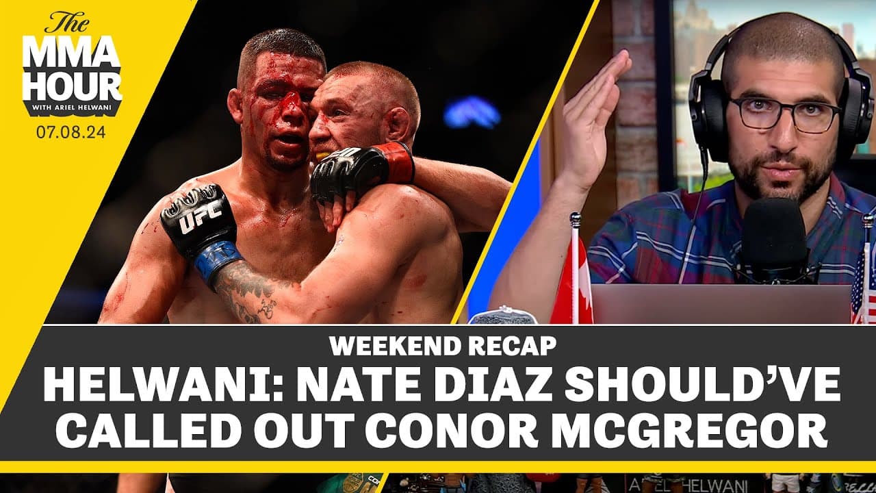 Ariel Helwani Reacts To Nate Diaz vs. Jorge Masvidal | The MMA Hour