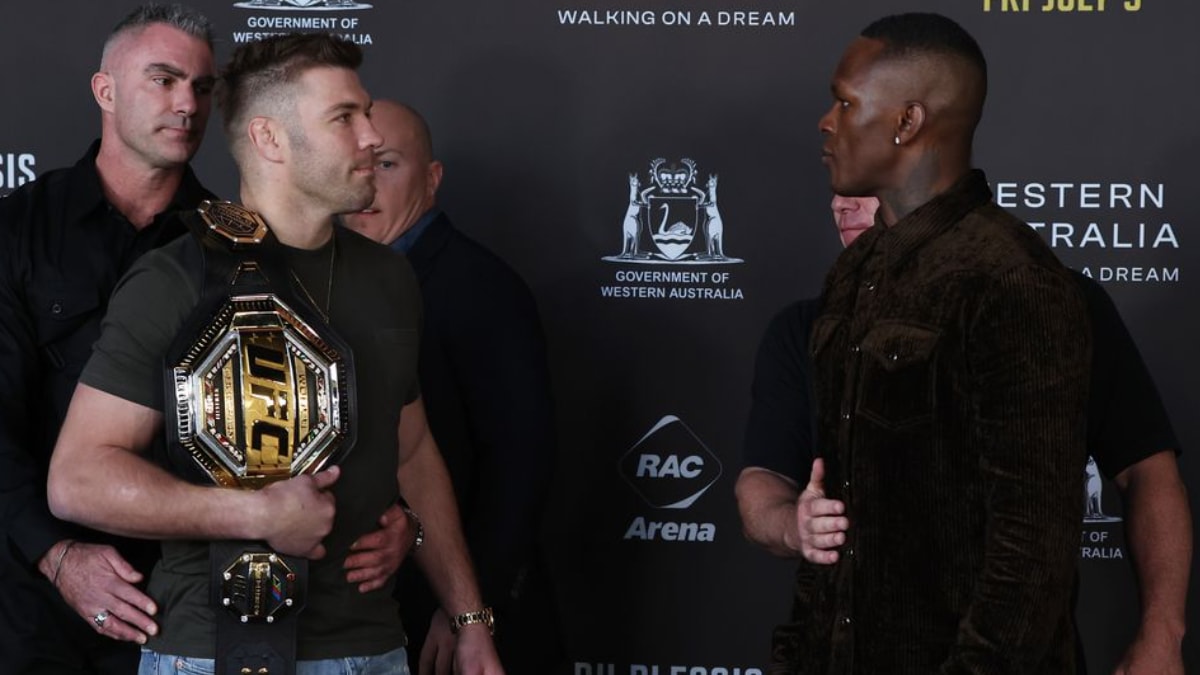 Dricus Du Plessis & Israel Adesanya