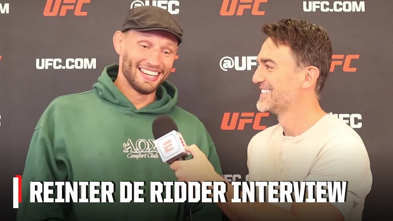 Reinier de Ridder on his health heading into UFC 326: 'I feel amazing right now!' | ESPN MMA