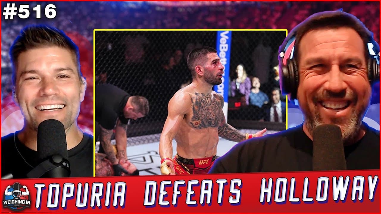 UFC 308 RESULTS | Topuria Defeats Holloway | WEIGHING IN #516
