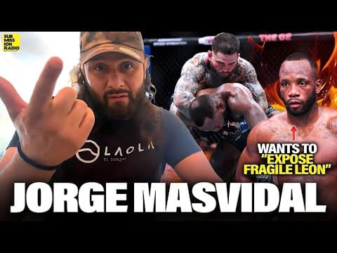 Jorge Masvidal Calls Out "Fragile" Leon Edwards For UFC Return: "I beat Leon in every way"