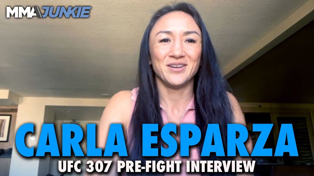 Carla Esparza says UFC 307 Retirement is Definitive: 'I Don't Want to Leave MMA in a Wheelchair'
