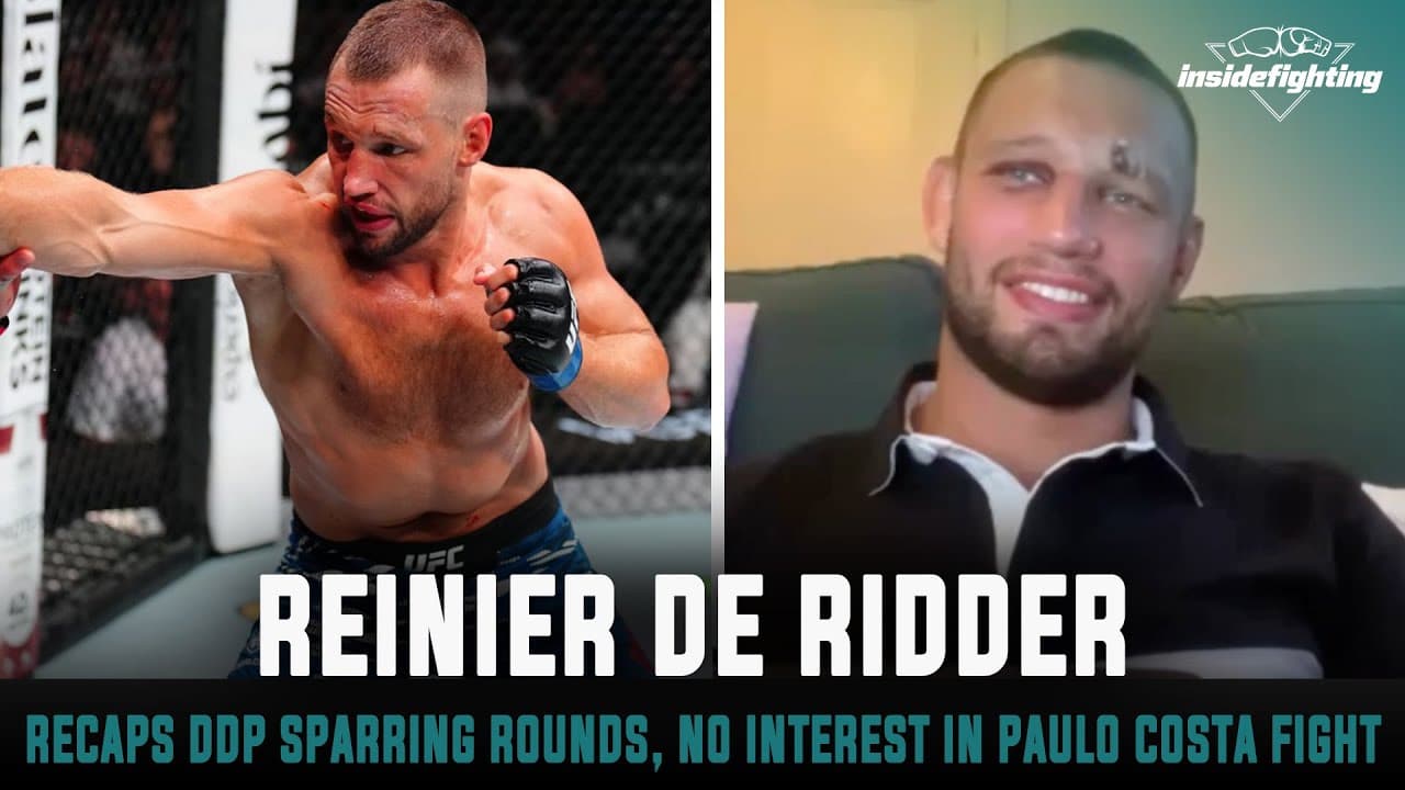 Reinier De Ridder Recaps DDP Sparring Rounds, No Interest In Paulo Costa Fight