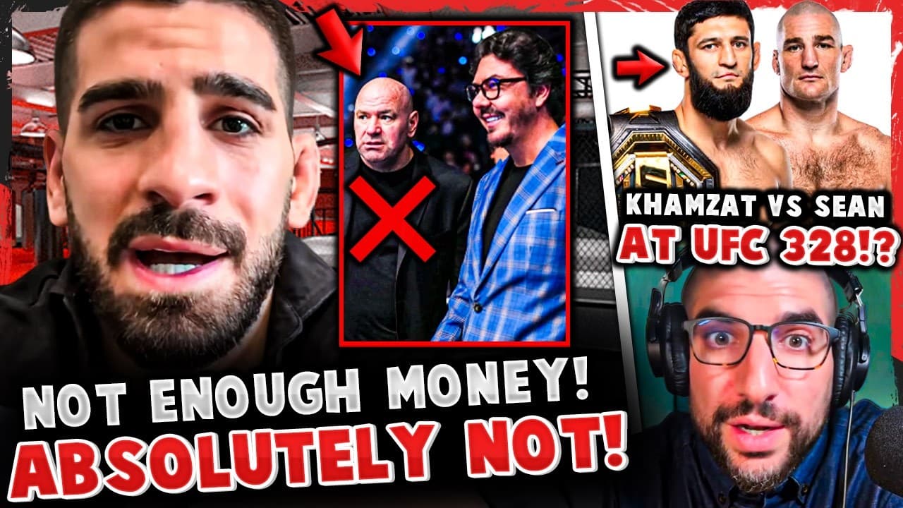 Ilia Topuria TURNED DOWN Dana White after getting LOWBALLED!? Khamzat vs Sean Strickland UFC 328!?