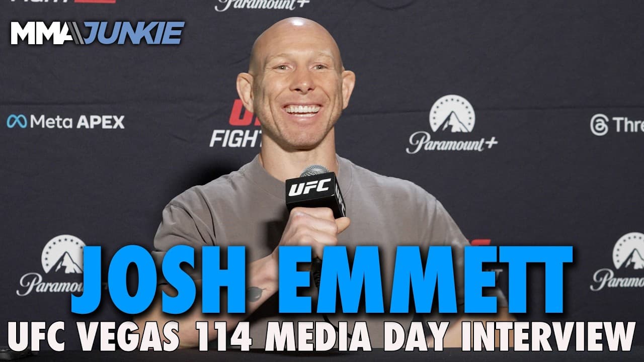 41-year-old Josh Emmett: 'I'm still going to be world champion' | UFC Vegas 114
