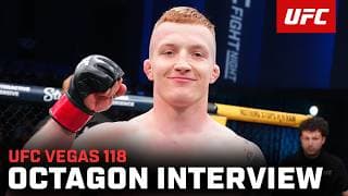 Iwo Baraniewski Octagon Interview | UFC Vegas 118