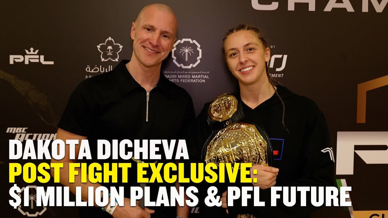 EXCLUSIVE: Dakota Ditcheva on PFL Future, Post Fight Celebration & How to Spend $1 Million 🔥