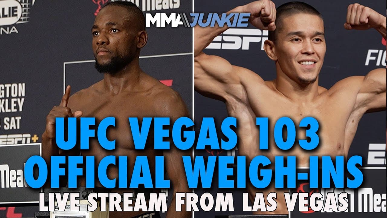 UFC Vegas 103: Official Weigh-Ins and Fighter Staredowns for UFC Fight Night 253 | Live Stream