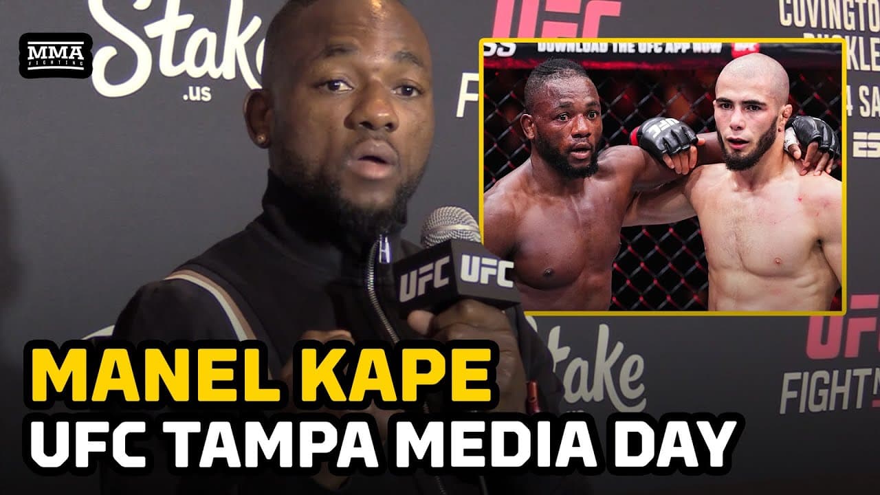 Manel Kape Has No Sympathy For UFC Parting Ways With Muhammad Mokaev: ‘He’s Dirty’ | UFC Tampa