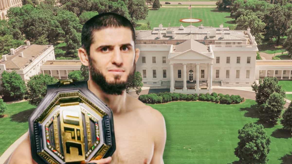 Islam Makhachev White House