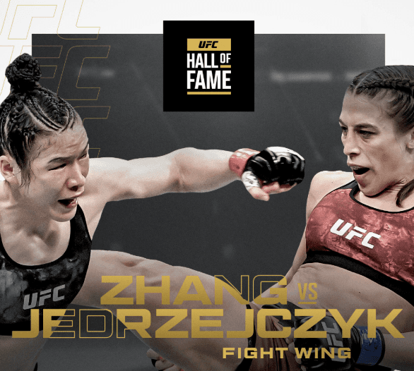 Weili Zhang vs. Joanna Jedrzejczyk 1 Earns UFC Hall of Fame Spot