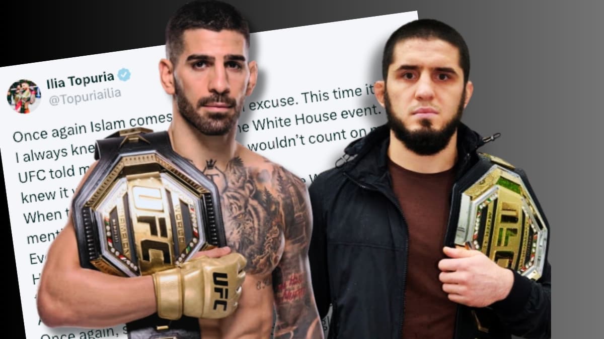 Islam Makhachev Fires Back at Topuria: "We Both Know Who Chickened Out"